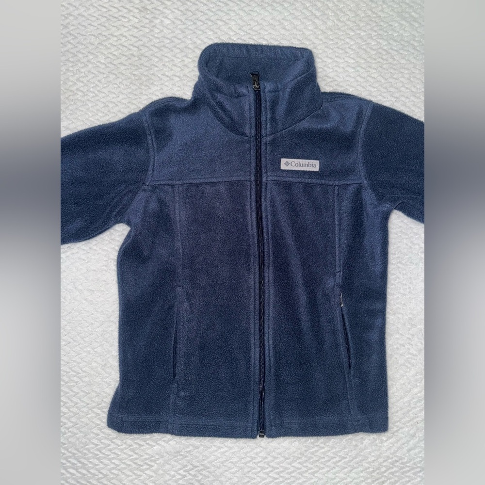 Columbia Dark Blue Kids Fleece Jacket